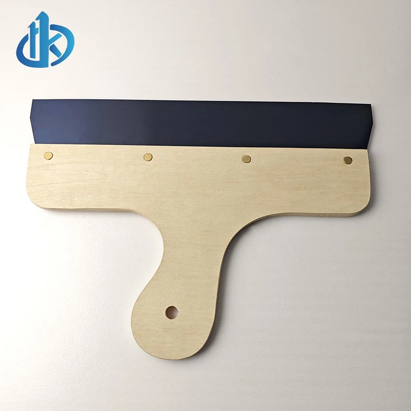 taping knife with wooden handle taping knife with wooden handle