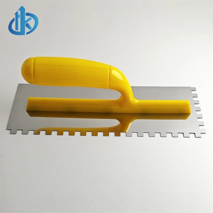 Notched Steel Trowel