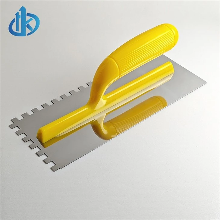 Notched Steel Trowel