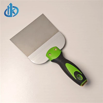 How does a stainless steel scraper compare to wooden scrapers?