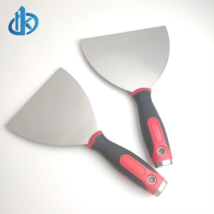 Soft Grip Putty Knife With Hammer End